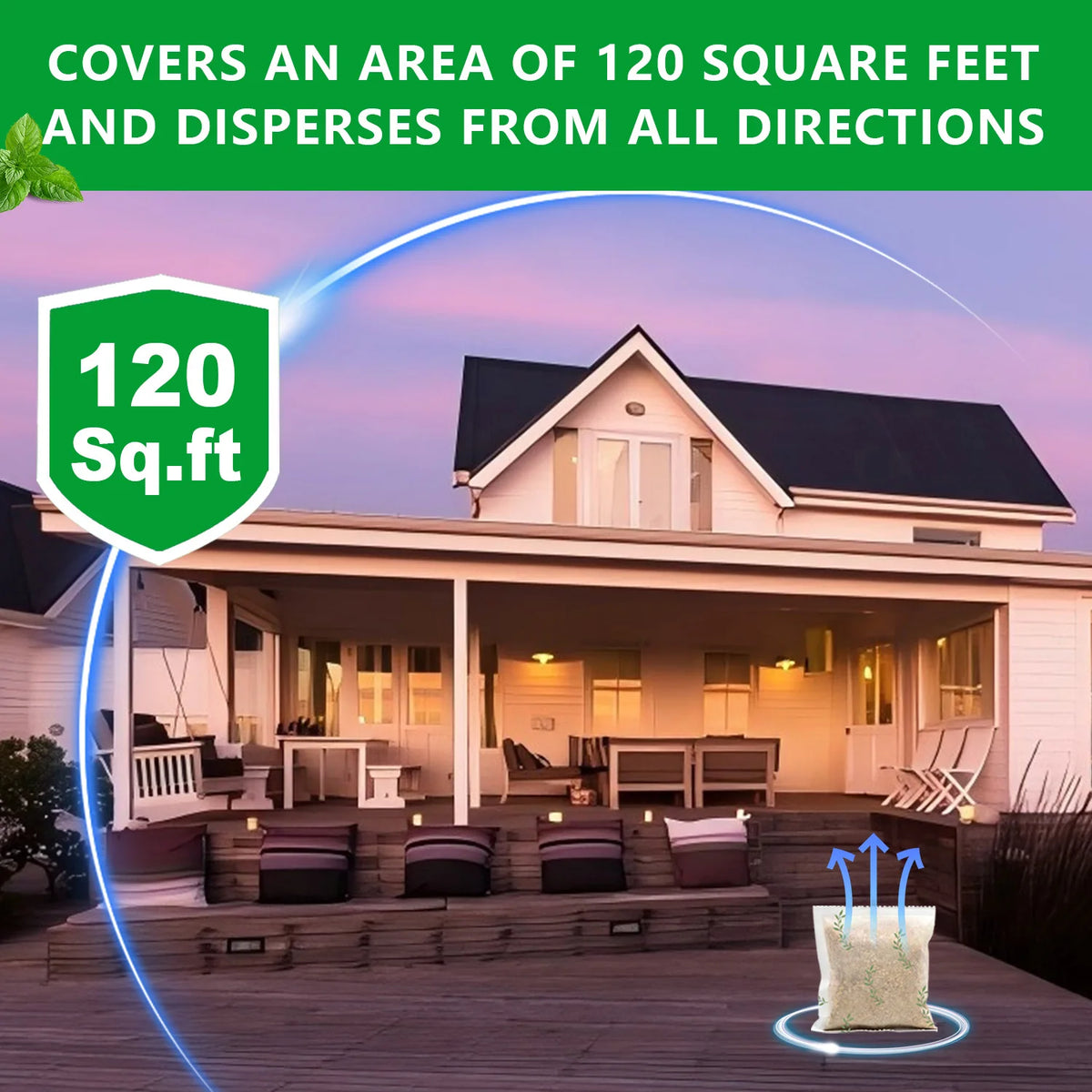 Mosquashield Natural Mosquito Repellent Sachets
