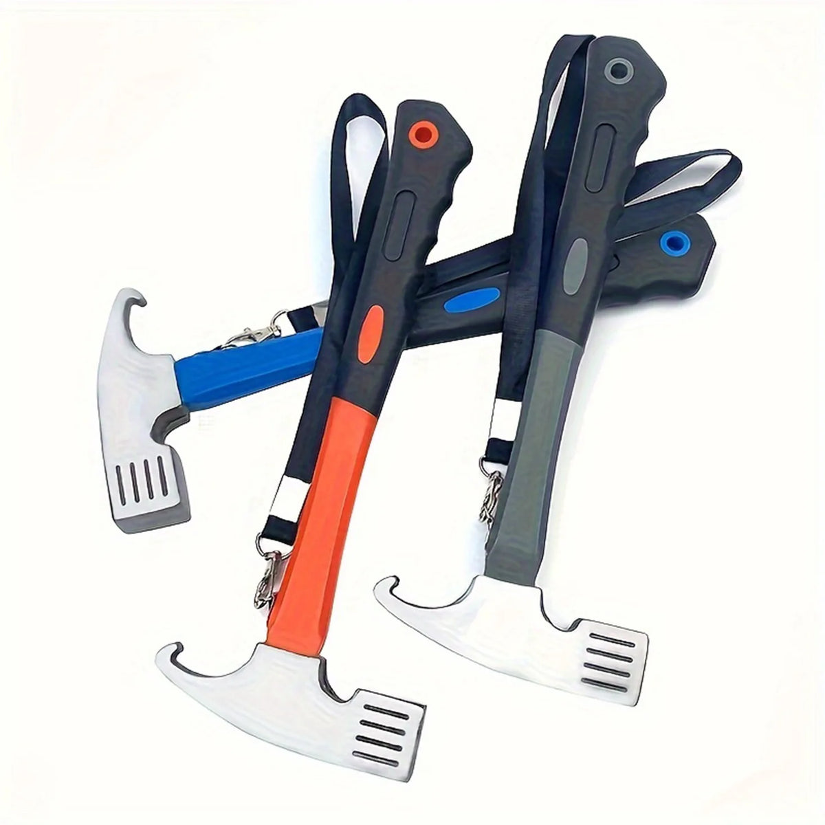 Multifunctional Steel Camping Hammer With Tent Stake Puller