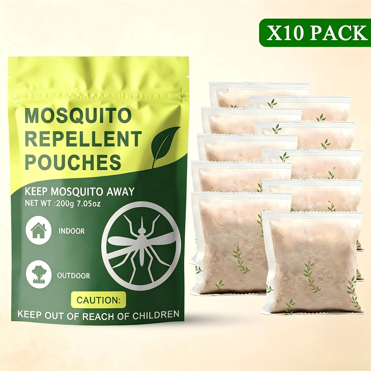 Mosquashield Natural Mosquito Repellent Sachets