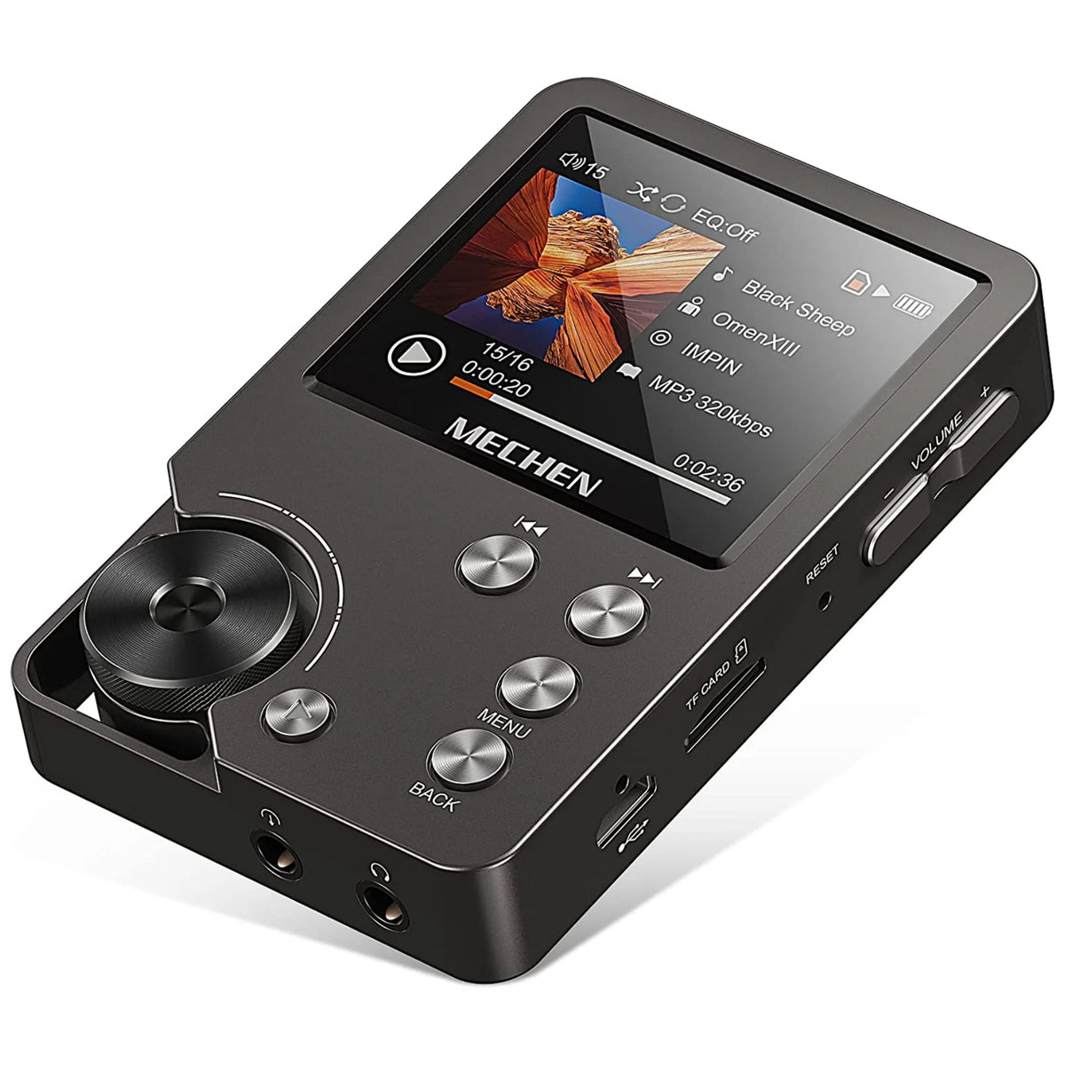 MECHEN Portable HiFi Lossless Music Player With DSD Audio