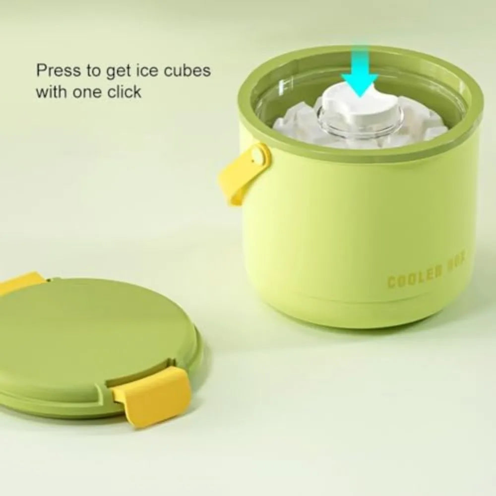 Reusable Ice Cube Tray With Lid And Storage Bin