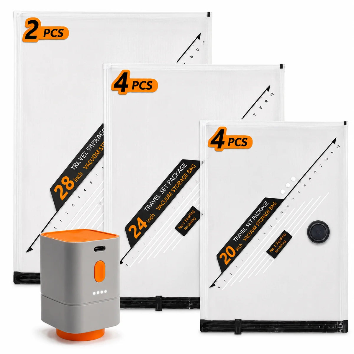 Cordless Electric Air Pump For Vacuum Storage Bags