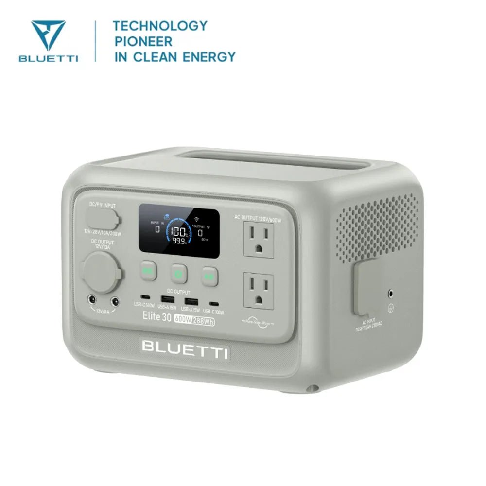 BLUETTI Elite 30 V2 Portable Power Station for Outdoor Backup