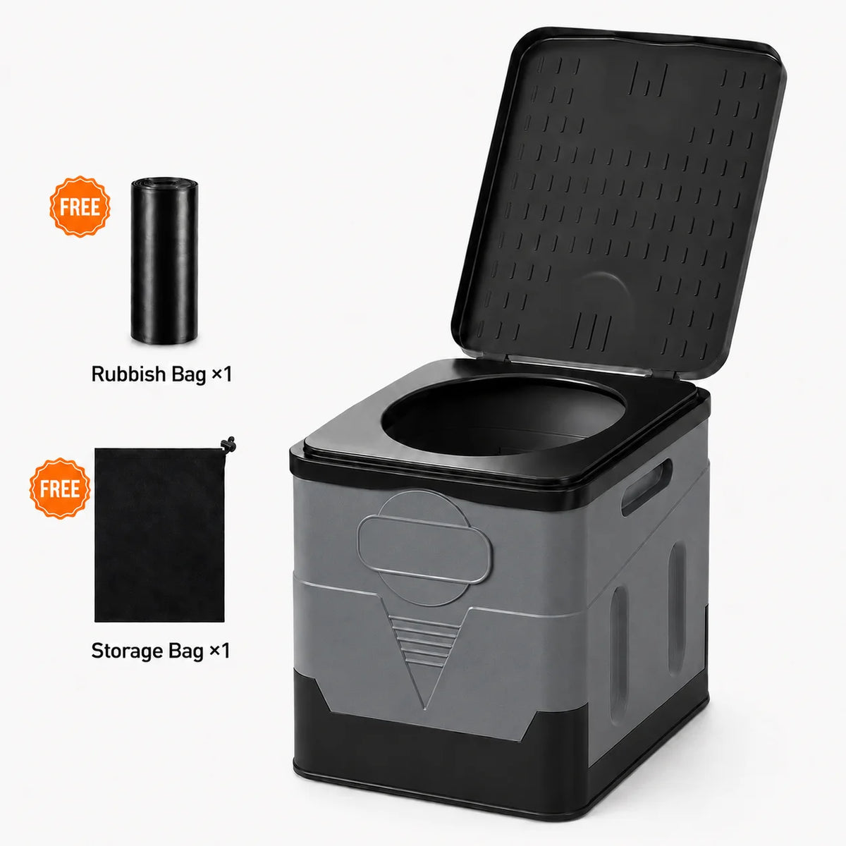 Portable Folding Car Toilet for Travel Camping and RV Use