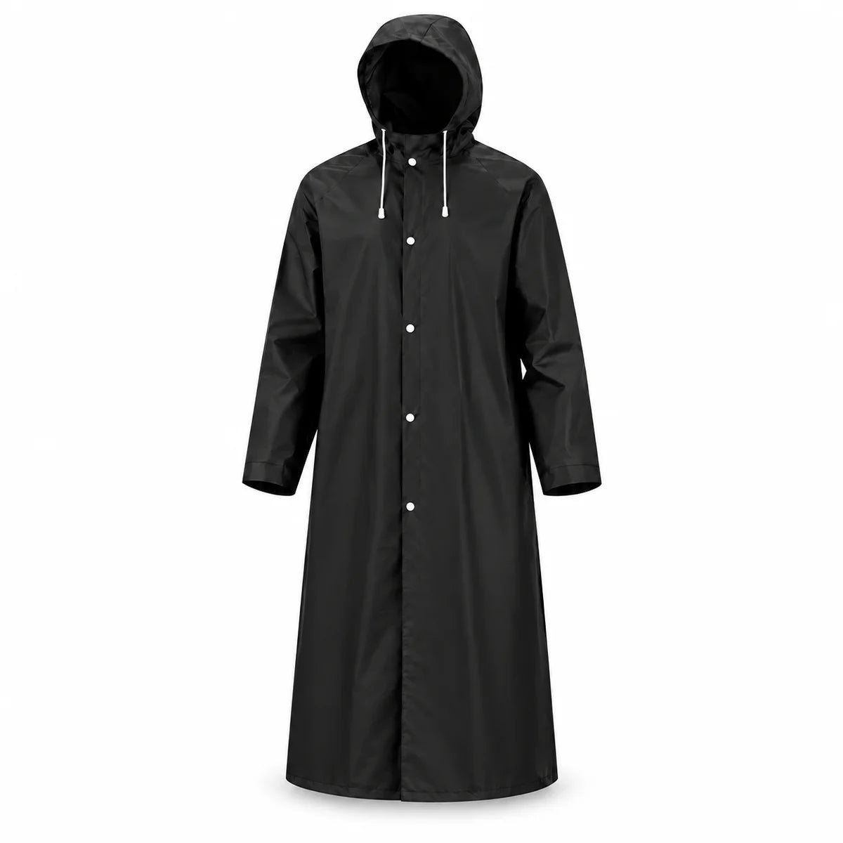 Heavy Duty Hooded Waterproof Raincoat For Men And Women