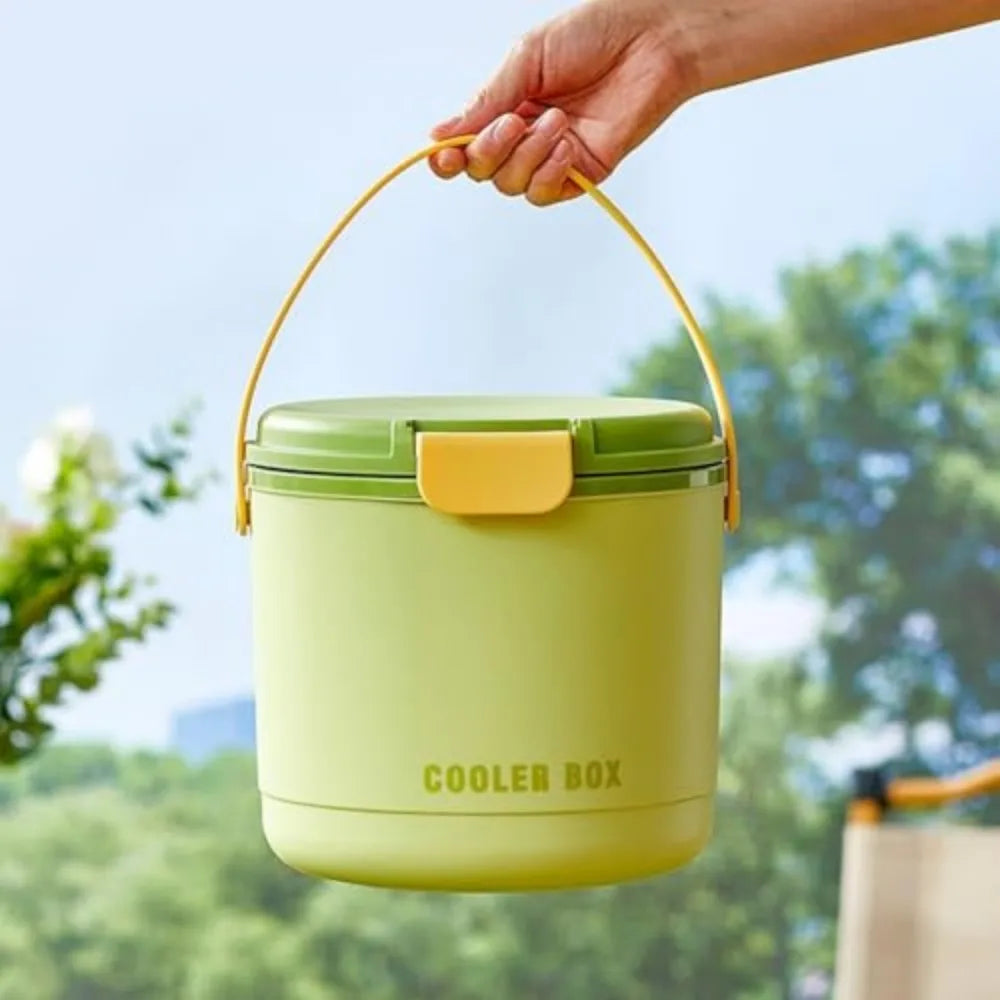 Reusable Ice Cube Tray With Lid And Storage Bin