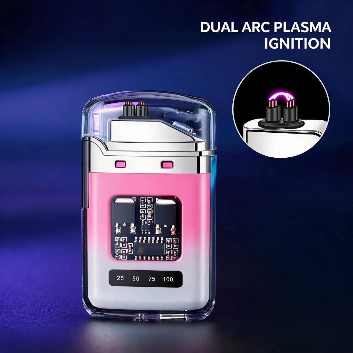 Rechargeable Windproof Waterproof Pulse Arc Lighter