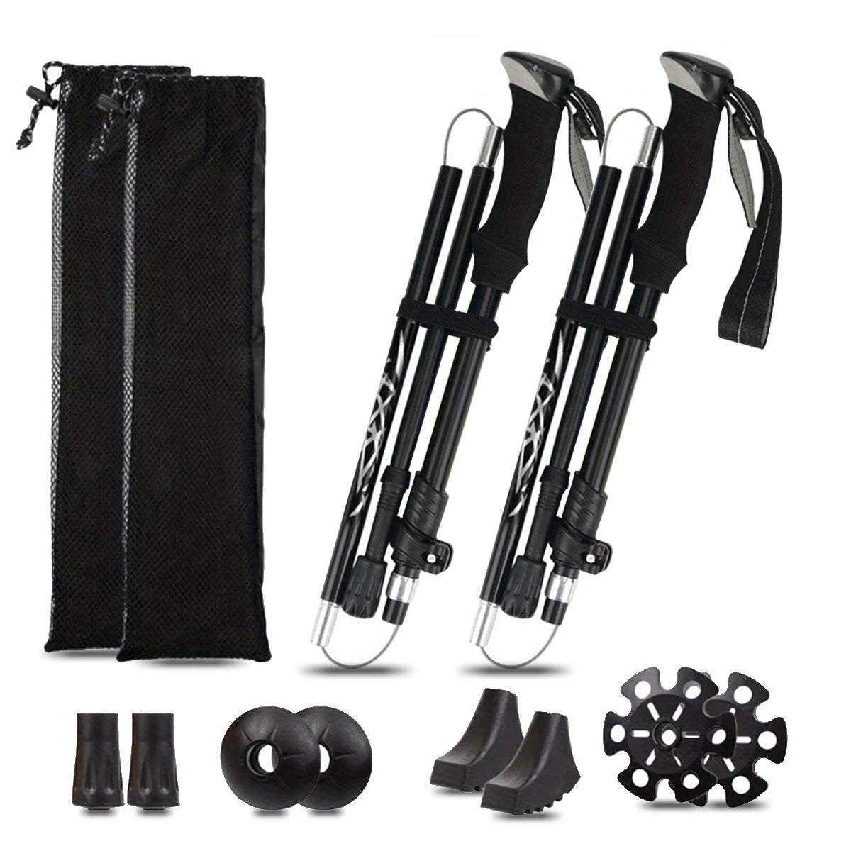 Ultralight Aluminum Alloy Trekking Pole for Hiking and Mountaineering