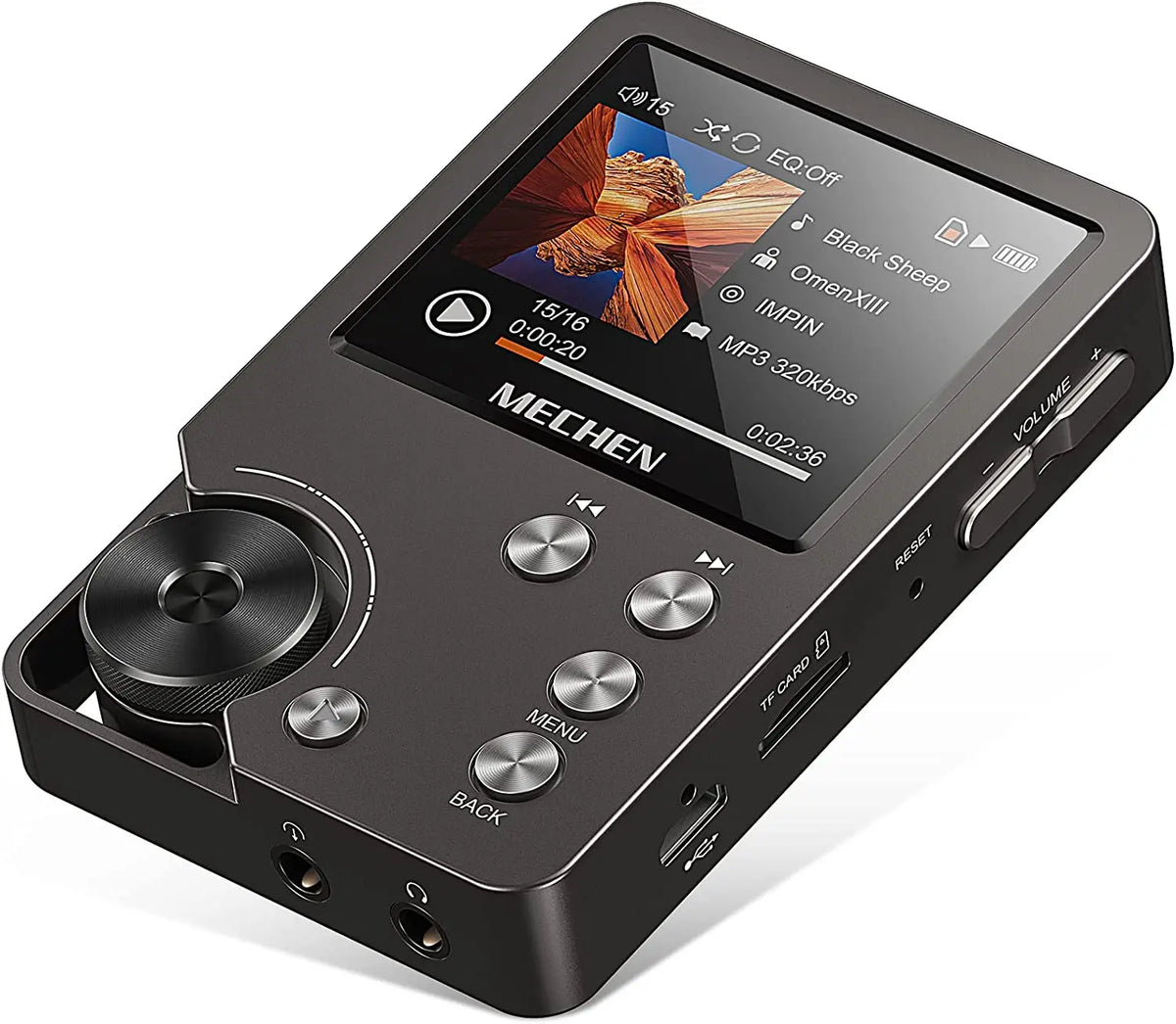 MECHEN Portable HiFi Lossless Music Player With DSD Audio