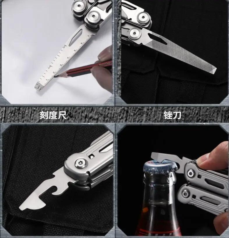 Daicamping DL10 Folding Multi Tool Pliers Knife Outdoor EDC
