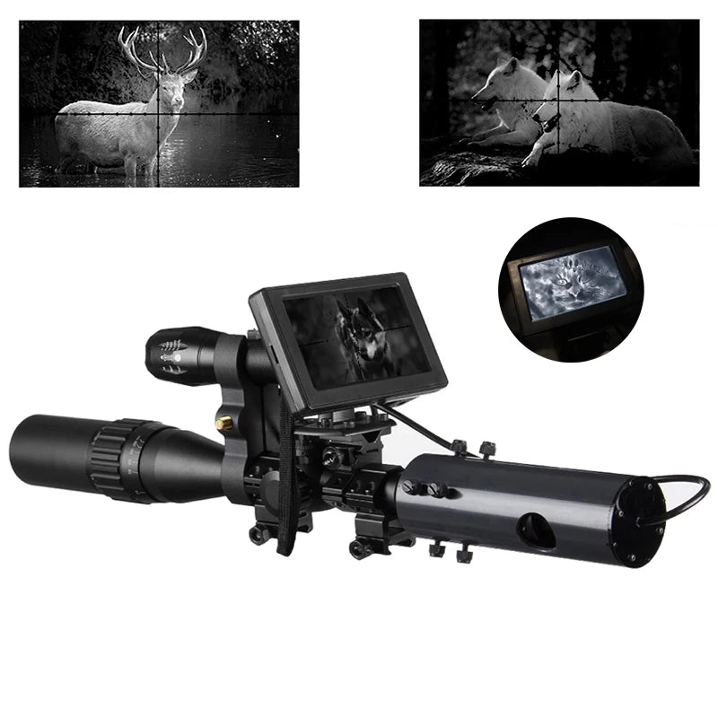 Fire Wolf 850nm Infrared Night Vision Scope Sight