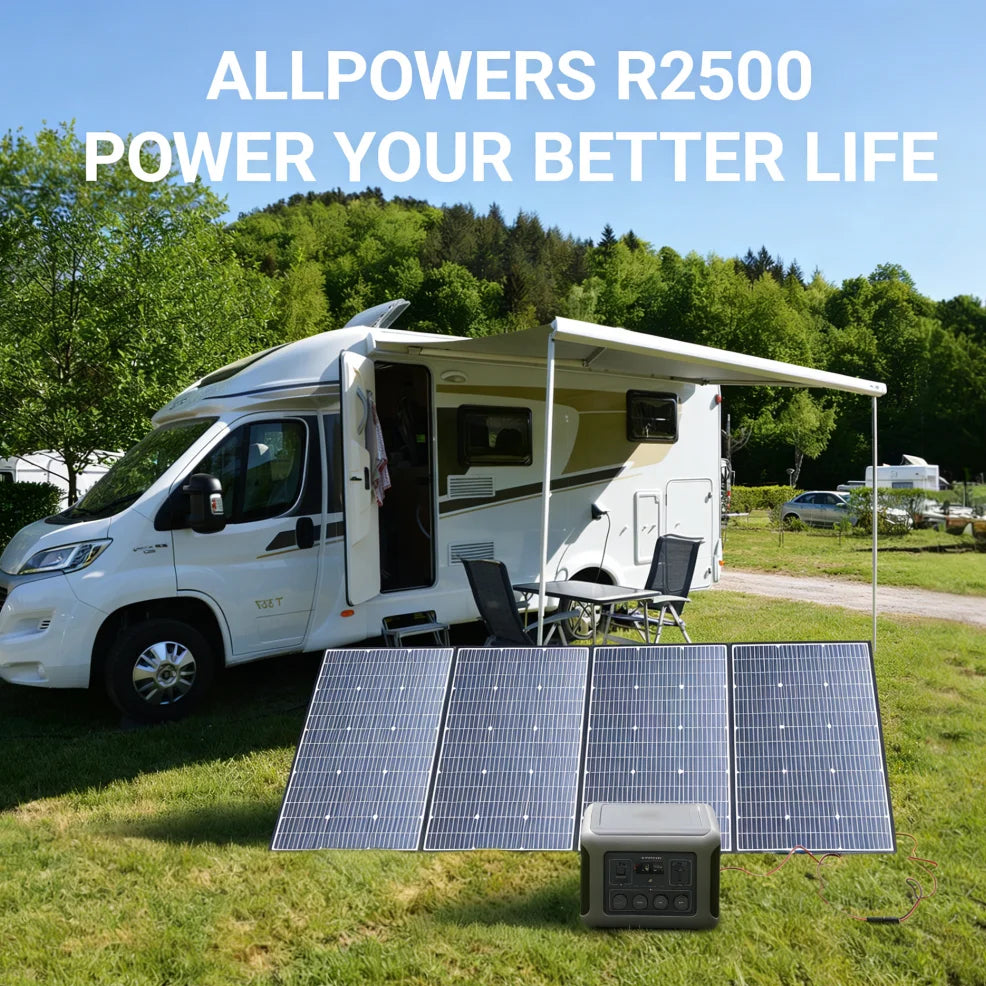 ALLPOWERS Portable LiFePO4 Power Station for Home and RV