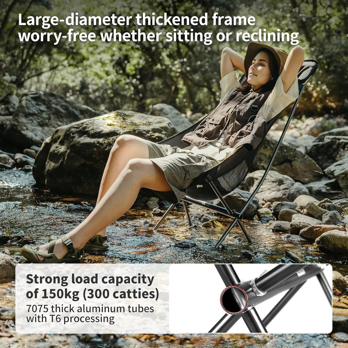 Naturehike Ultralight Folding Outdoor Moon Chair