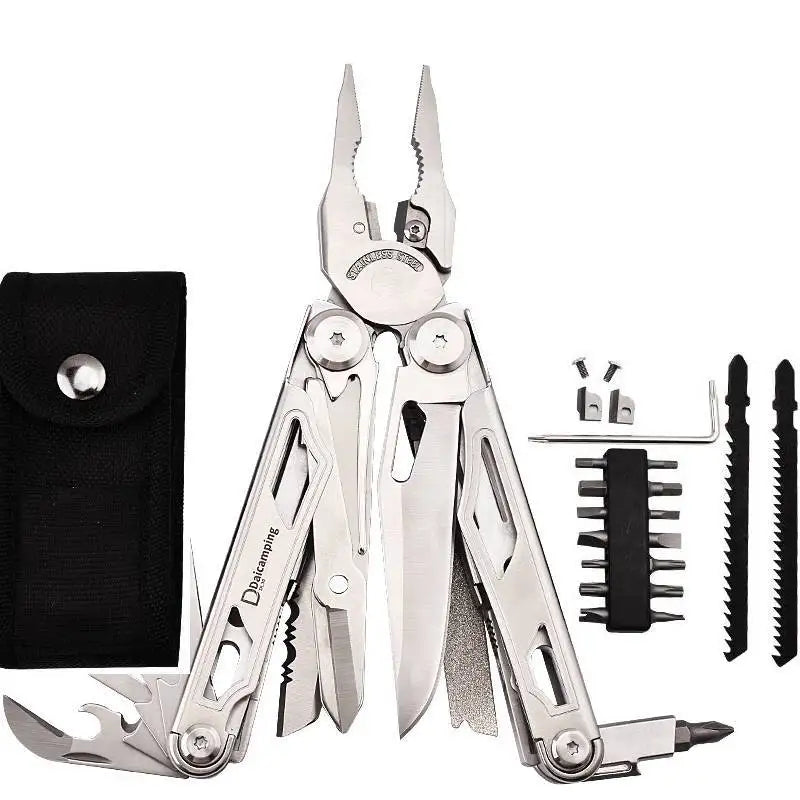Daicamping DL30 Stainless Steel Multitool Pliers With Folding Knife