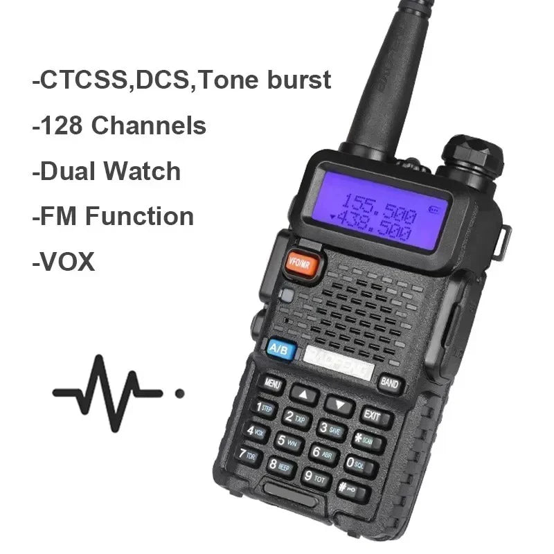 BAOFENG Dual Band Long Range Two Way Radio