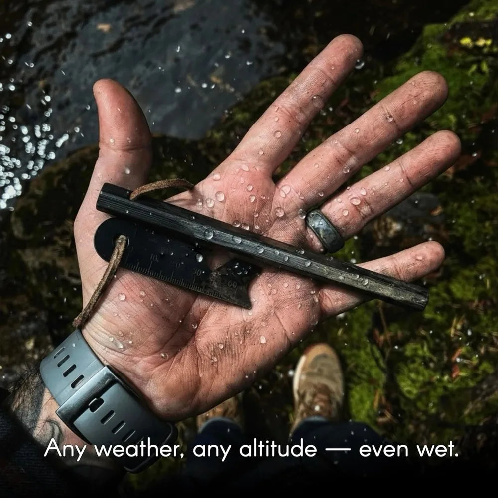 Waterproof Magnesium Fire Starter Kit for Camping and Hiking
