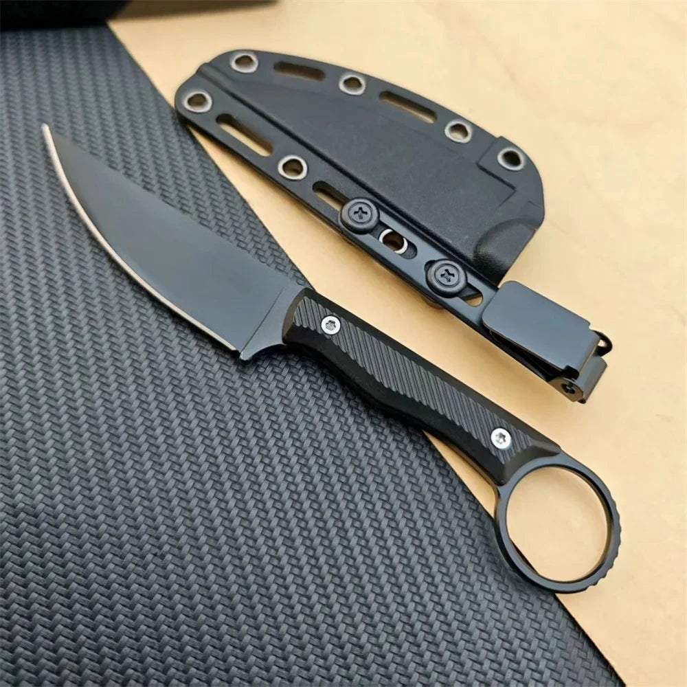 Speedgoat Fixed Blade Outdoor Survival Knife With Kydex Sheath