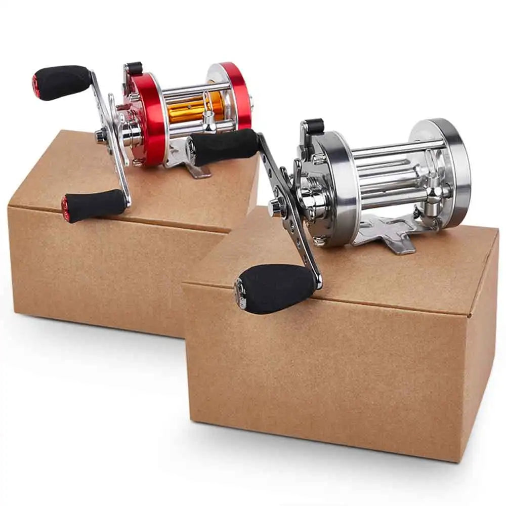 Billings Trolling Drum Fishing Reel With Aluminum Spool
