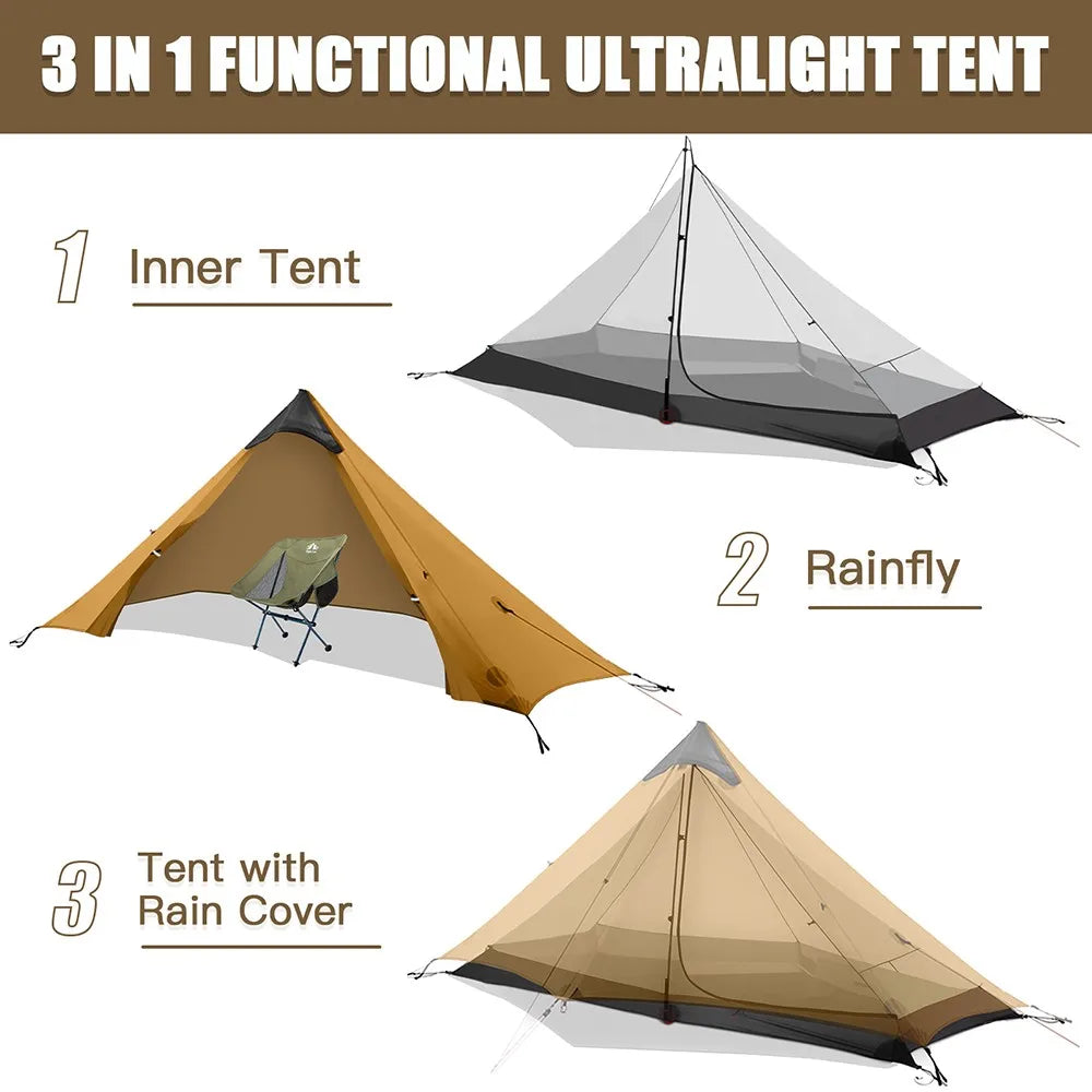 Night Cat Ultralight Backpacking Tent