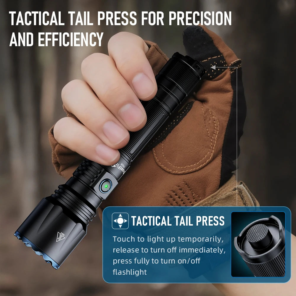 TrustFire T45R LEP Tactical Flashlight With Pressure Switch