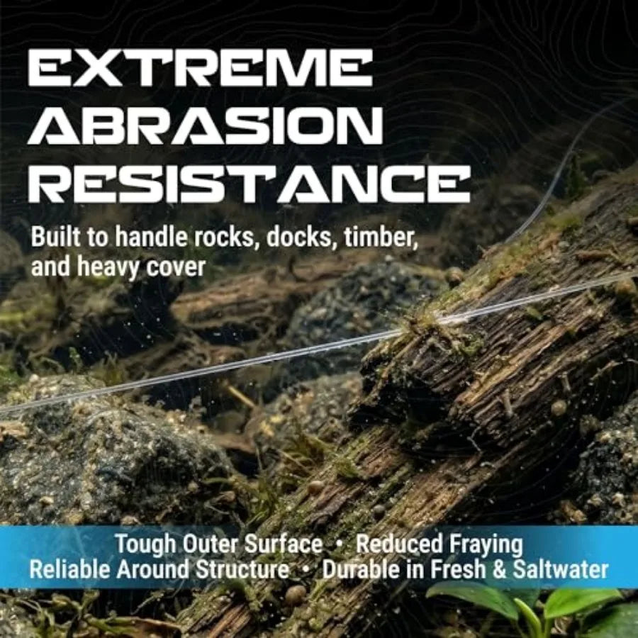 Strong Abrasion Resistant Nylon Fishing Line For Saltwater Fishing