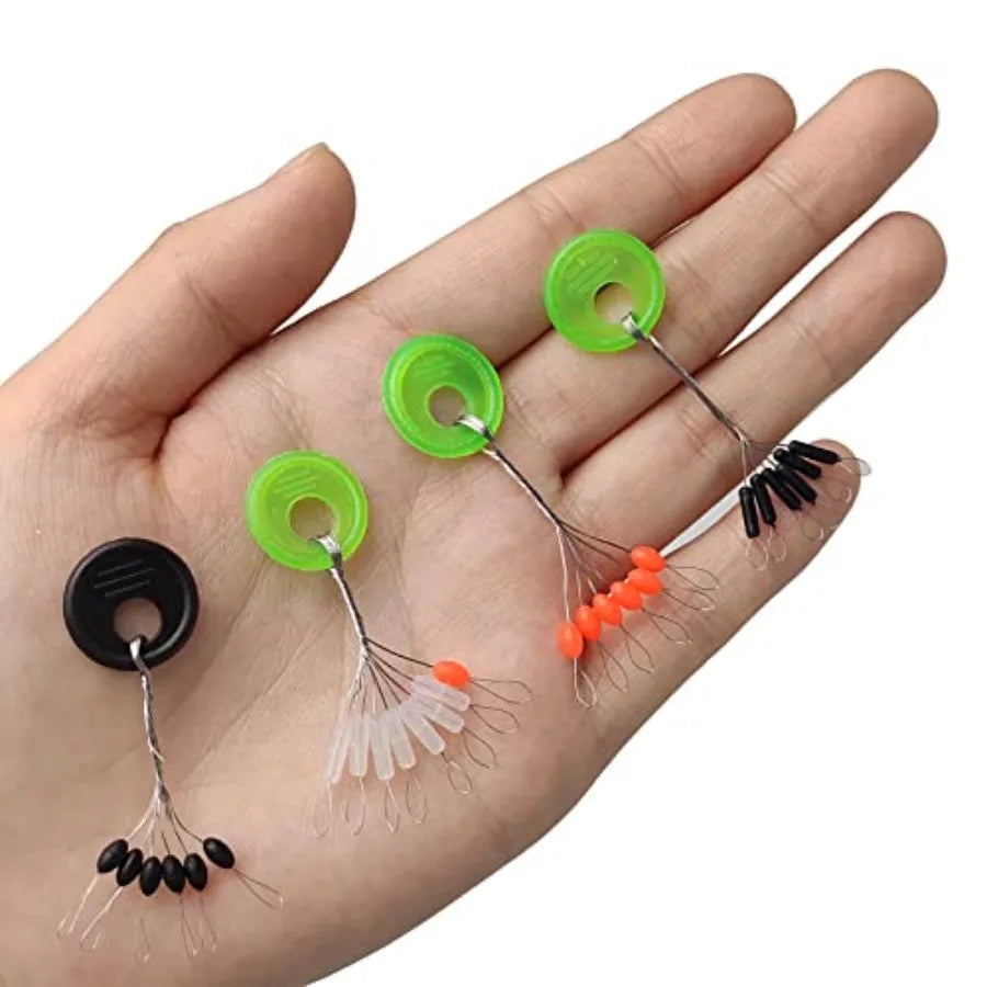 Fishing Bobber Beads and Line Stoppers for Rigging