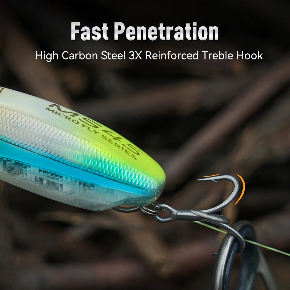 Kingdom Sinking and Floating Minnow Fishing Lures for Bass