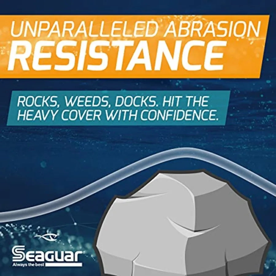 Fluorocarbon Fishing Leader Line For Shore Ocean And Pond Fishing