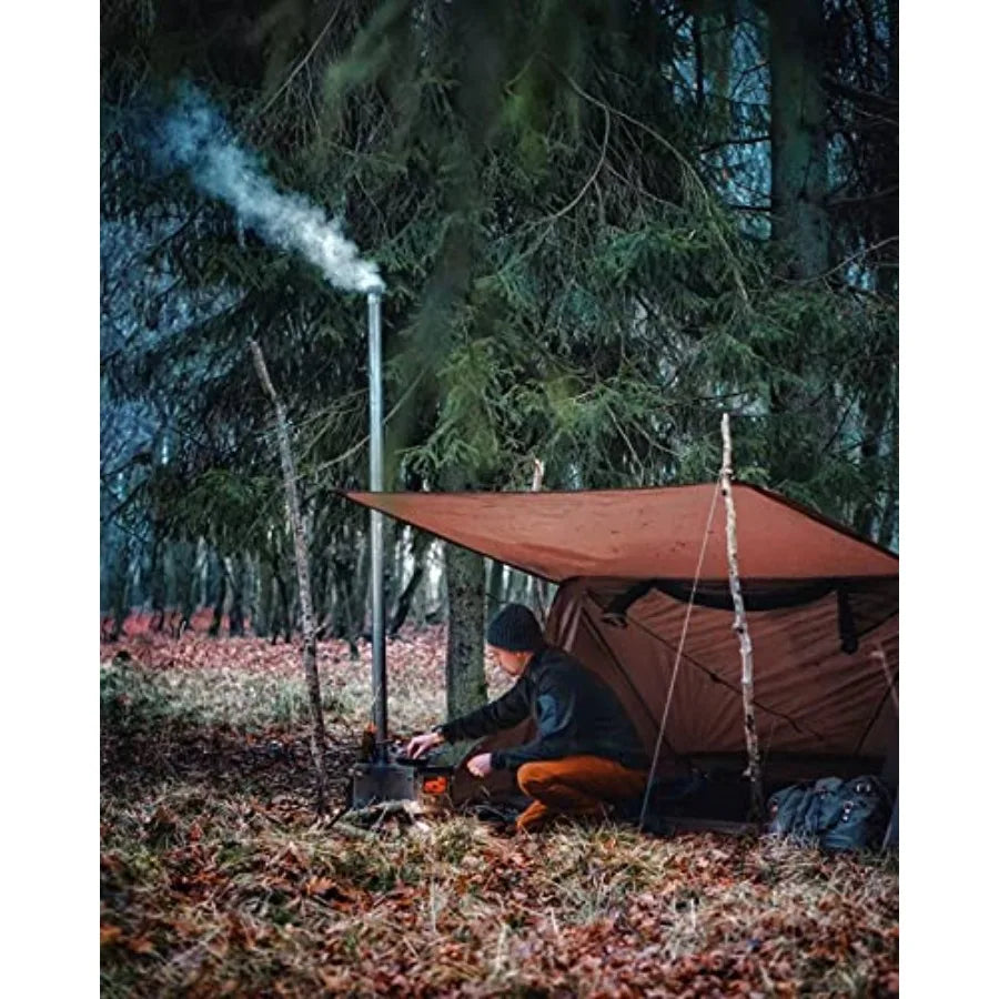Backwoods Bungalow Bushcraft Ultralight Backpacking Tent With Porch