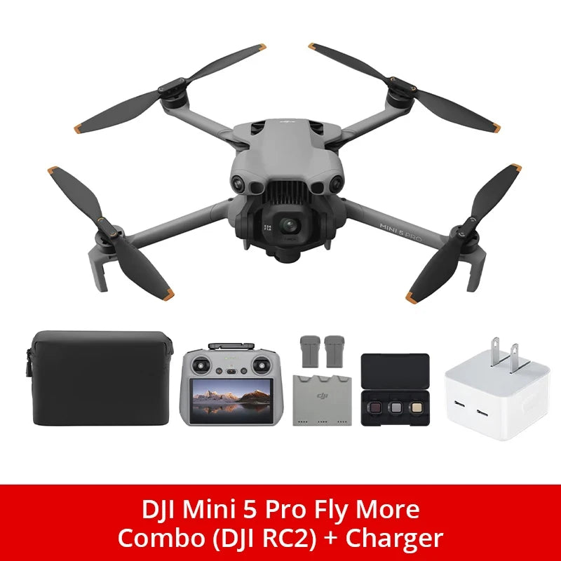 DJI Mini 5 Pro Camera Drone With 4K Video Tracking