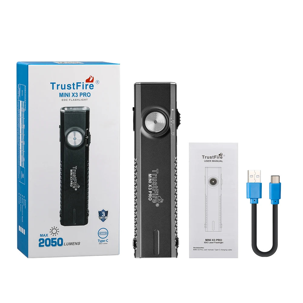 TrustFire Minix3 Pro 6-In-1 Rechargeable LED Flashlight