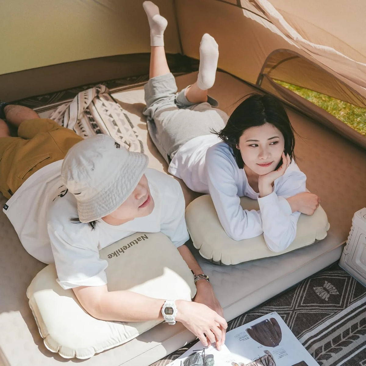 Naturehike Ultralight Inflatable Camping Pillow For Travel And Hiking