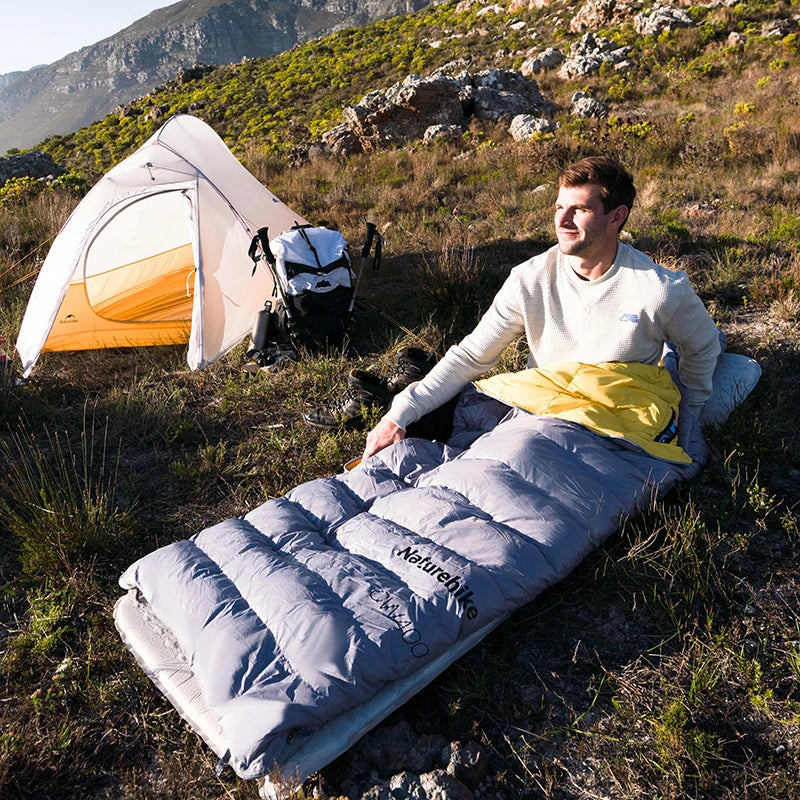 Naturehike Ultralight Duck Down Sleeping Bag For Camping