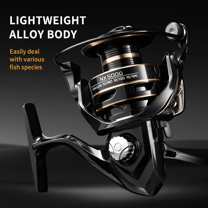 J-BARZILLAI NX Metal Spinning Fishing Reel