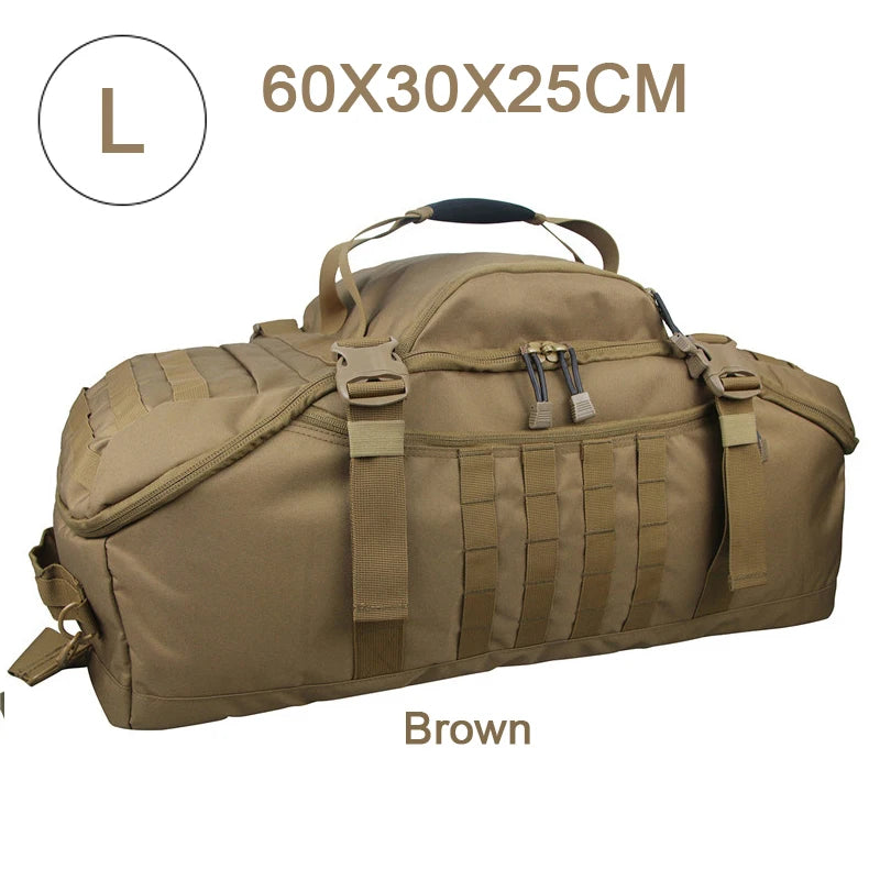 LQARMY Tactical Hiking Backpack for Camping and Travel