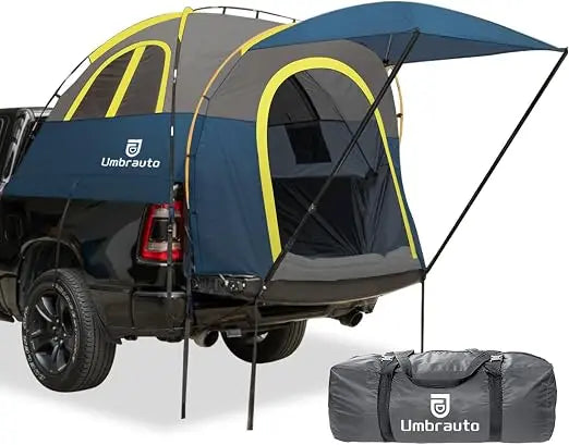 Umbrauto Waterproof Truck Bed Tent With Awning For Pickup Trucks