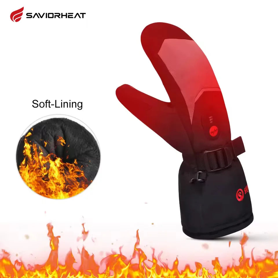 Snow Deer Electric Heated Gloves With Three Heat Levels