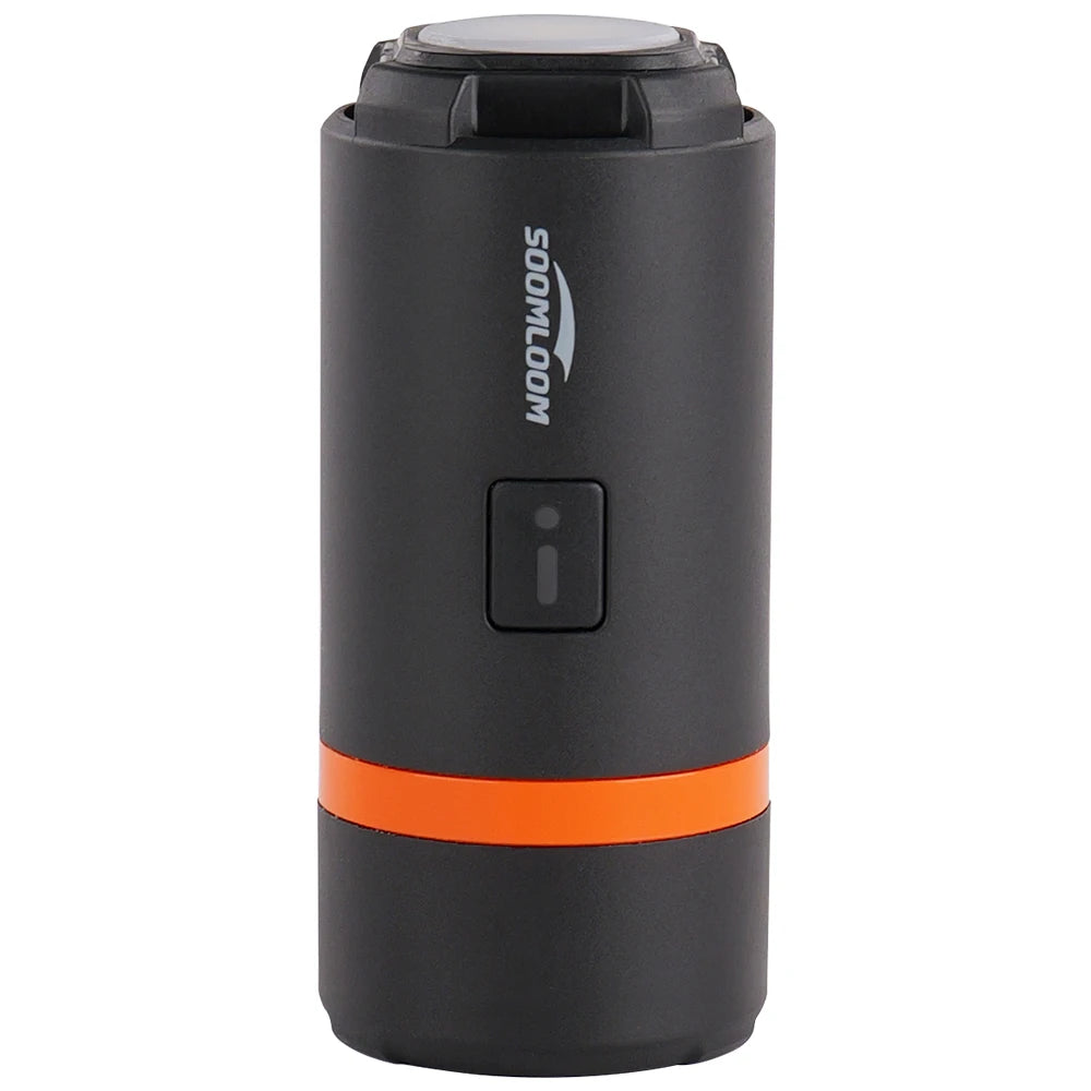 Soomloom Portable Electric Thumb Air Pump With Magnetic Flashlight
