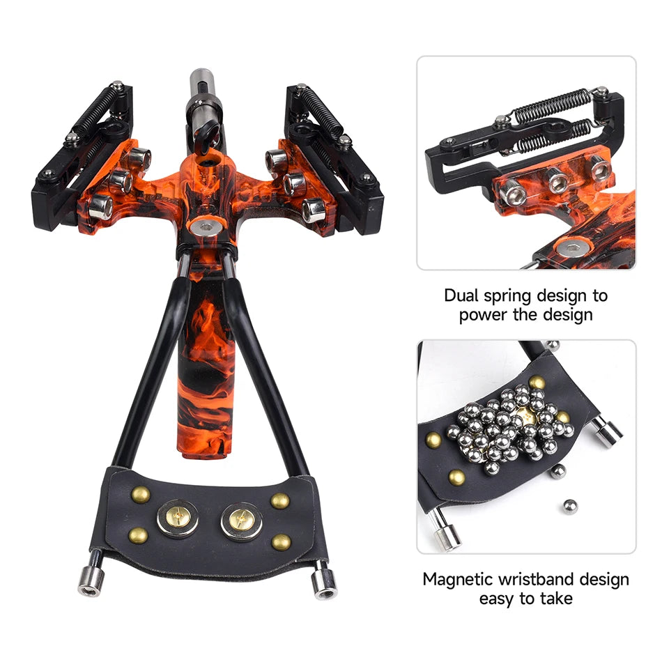 Powerful Laser Slingshot for Outdoor Target Practice