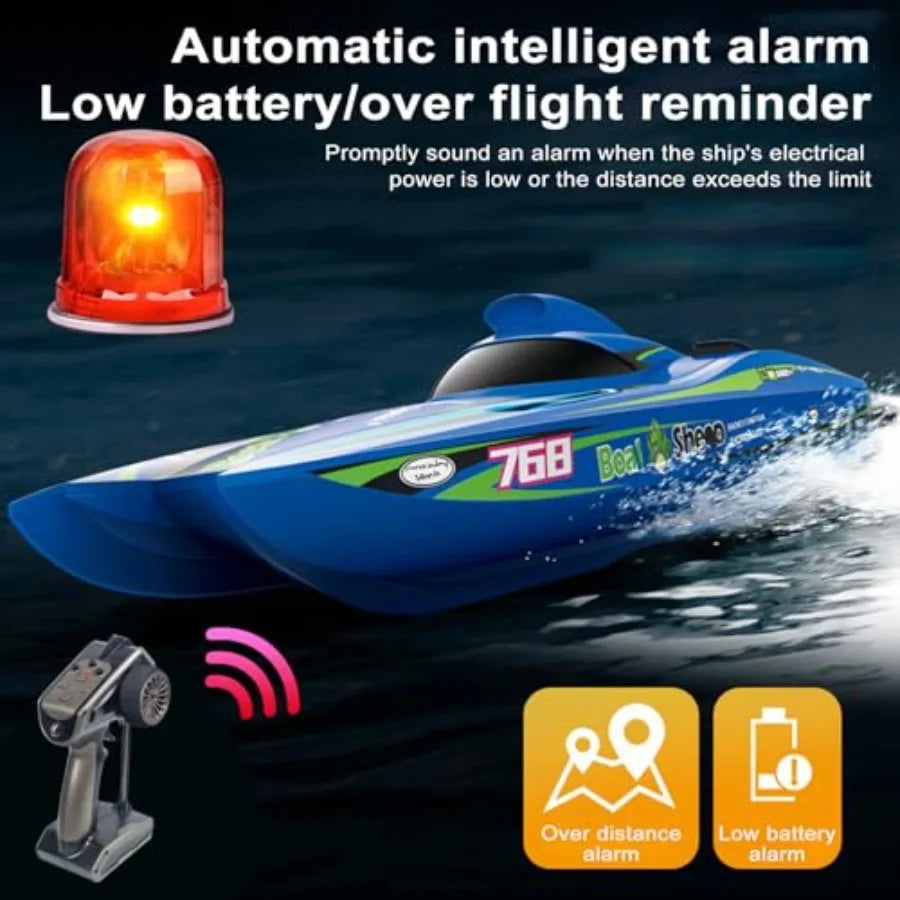 OLOEY Remote Control Boat With Brushless Turbojet