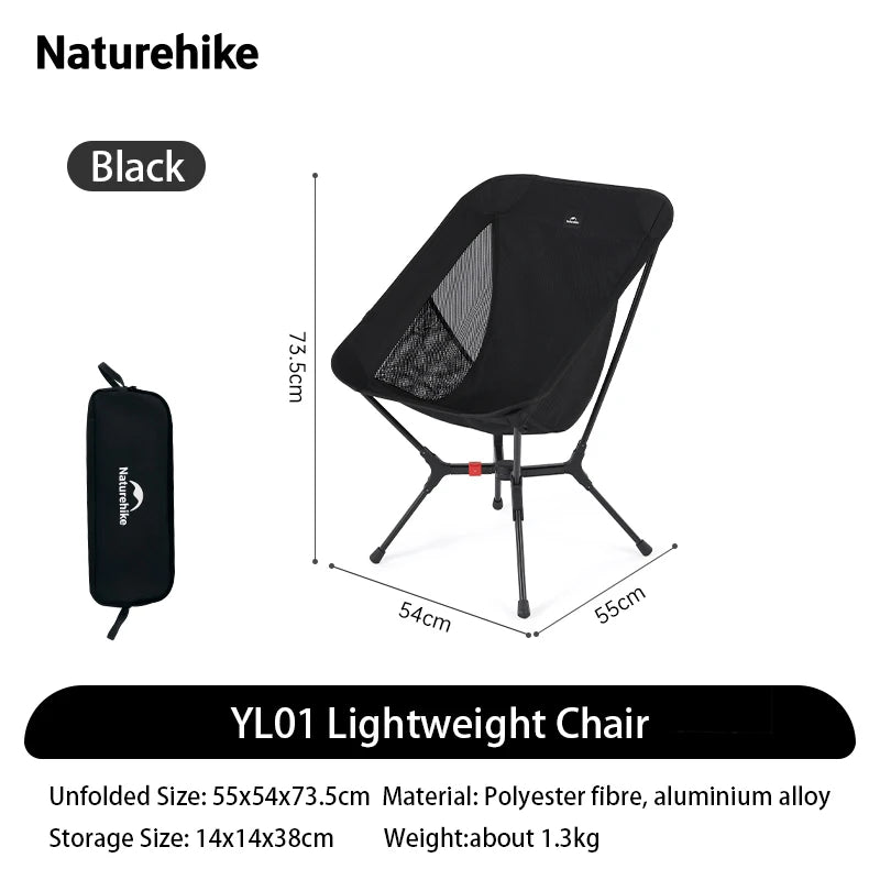 Naturehike Ultralight Folding Aluminum Alloy Camping Chair