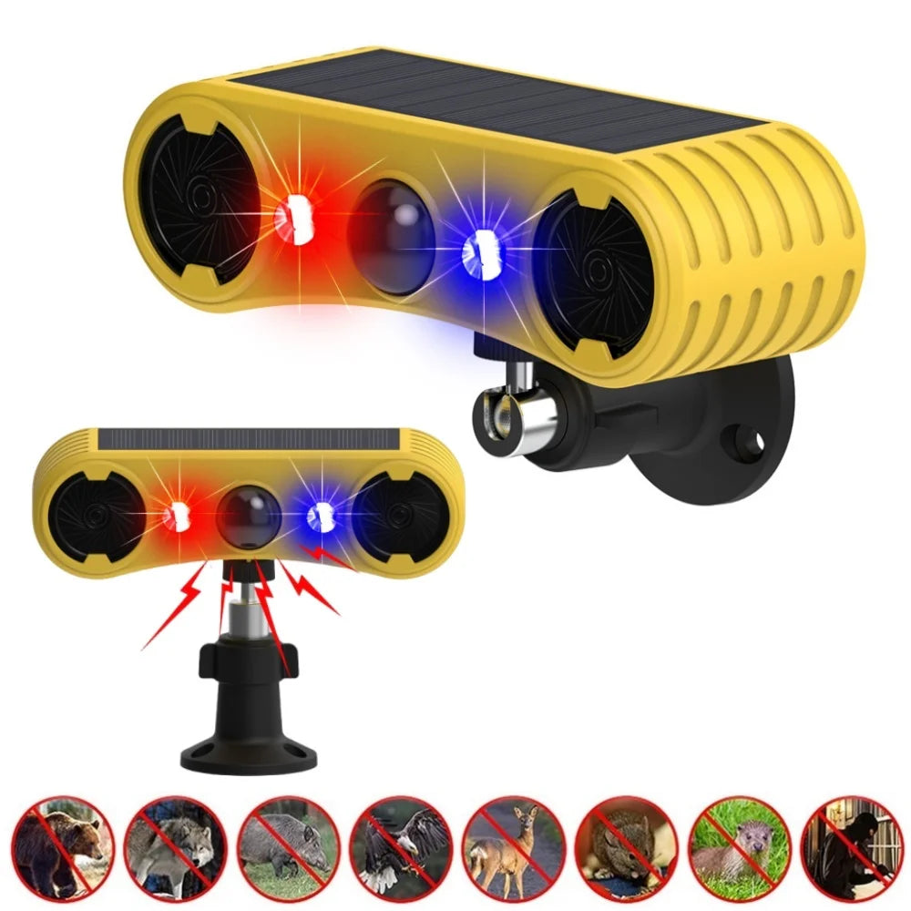 Outdoor Waterproof Solar Motion Security Alarm Detector