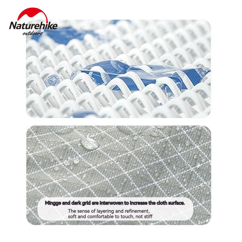 Naturehike Waterproof Hanging Toiletry Bag With Wet And Dry Compartments