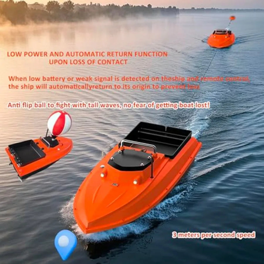 GPS Fishing Bait Boat With Cruise Control