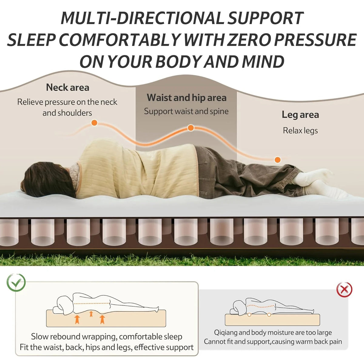 Naturehike Inflatable Air Mattress With Built In Pump