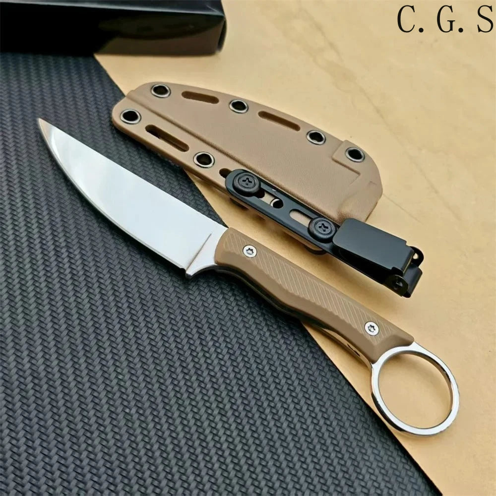 Speedgoat Fixed Blade Outdoor Survival Knife With Kydex Sheath