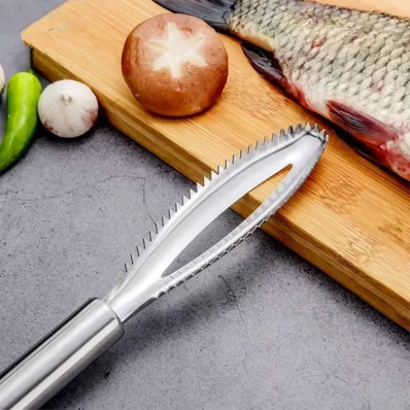 Stainless Steel Fish Scale Scraper For Kitchen Use