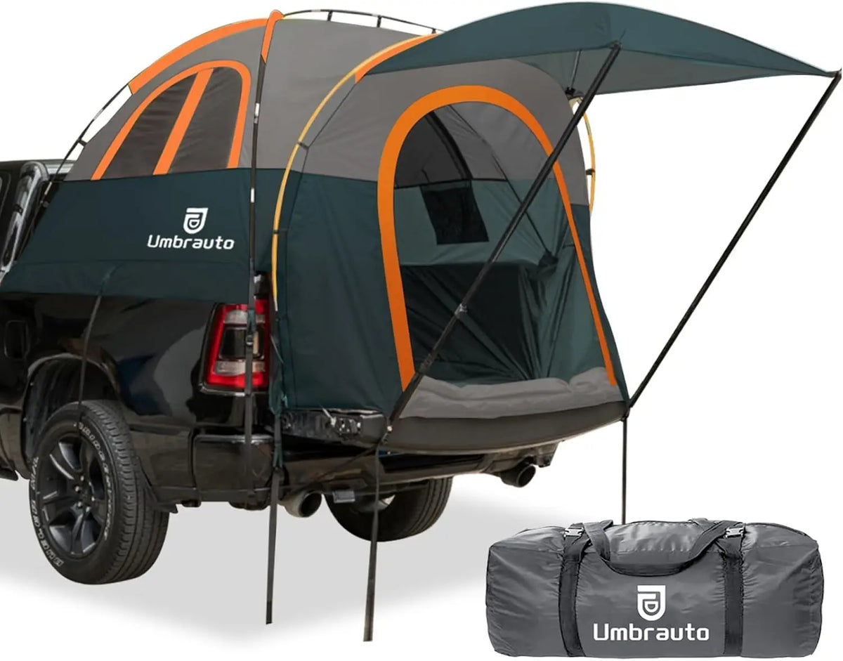 Umbrauto Waterproof Truck Bed Tent With Awning For Pickup Trucks