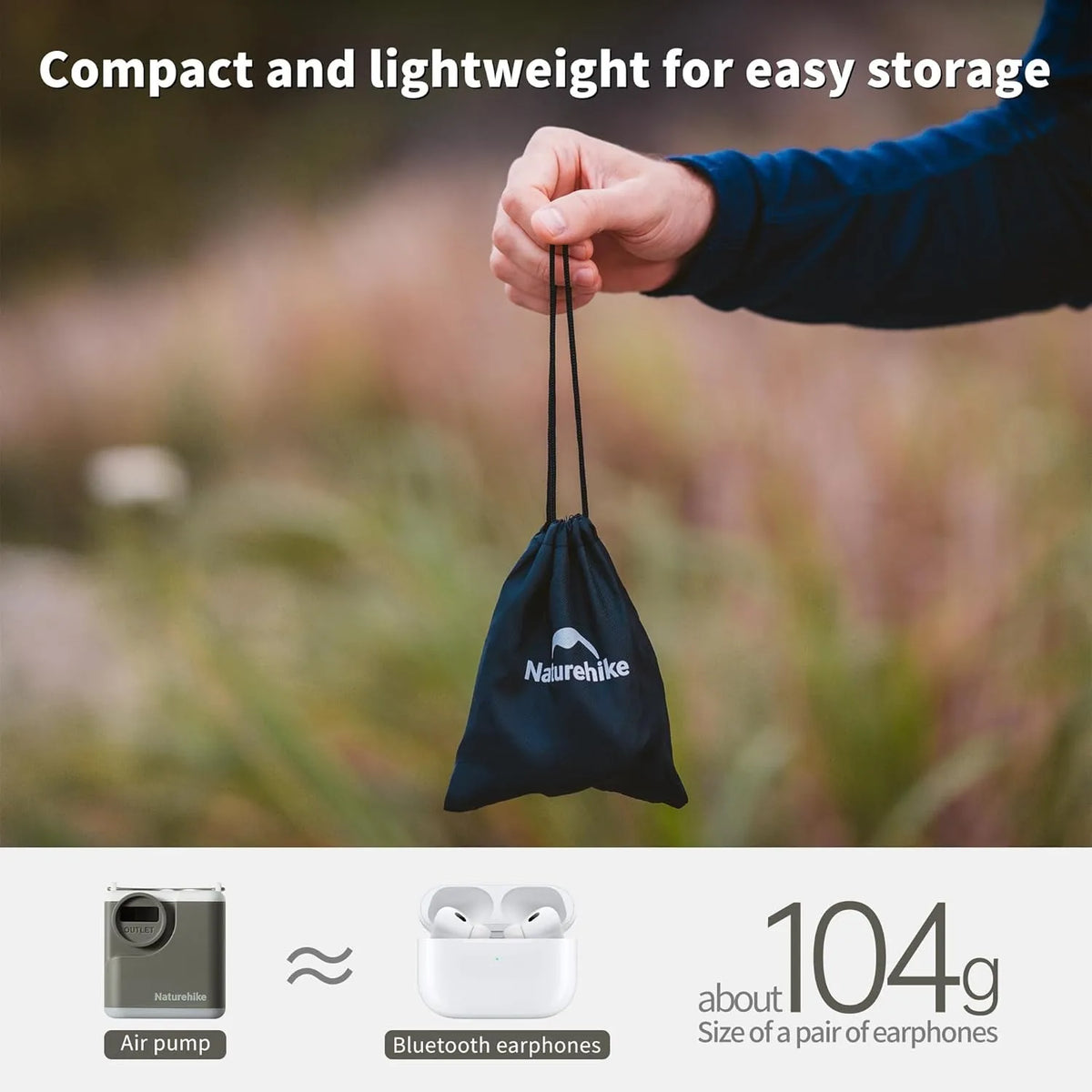 Naturehike Rechargeable Electric Air Pump Inflator
