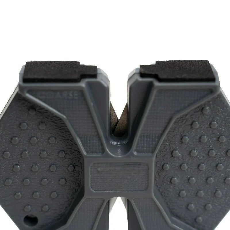 Manual 2-In-1 Knife Sharpener for Kitchen and Outdoor Knives
